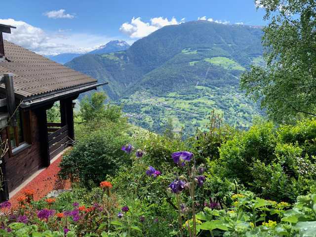 Charmantes Chalet in Zeneggen mit herrlichem Ausblick