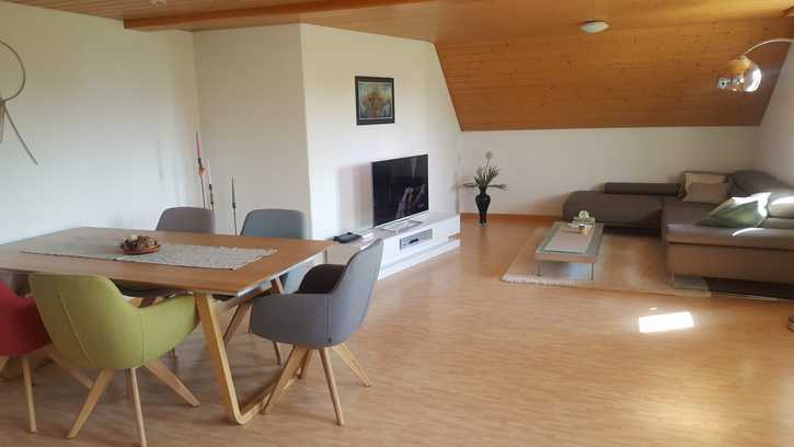 Moderne 4.5 Zimmer Wohnung mit Bergblick in Meierskappel