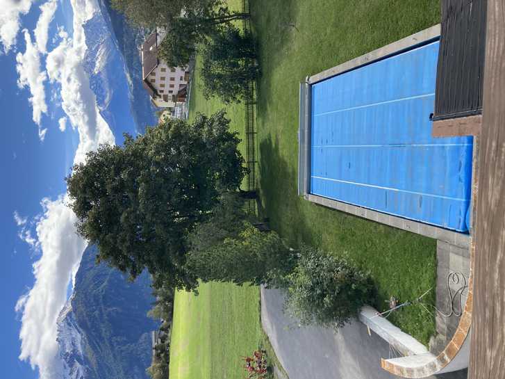 Ferienwohnung mit Bergblick in Lantsch/Lenz