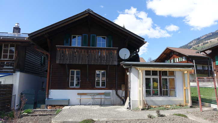 Studio mit Bergblick in Lenk zu vermieten