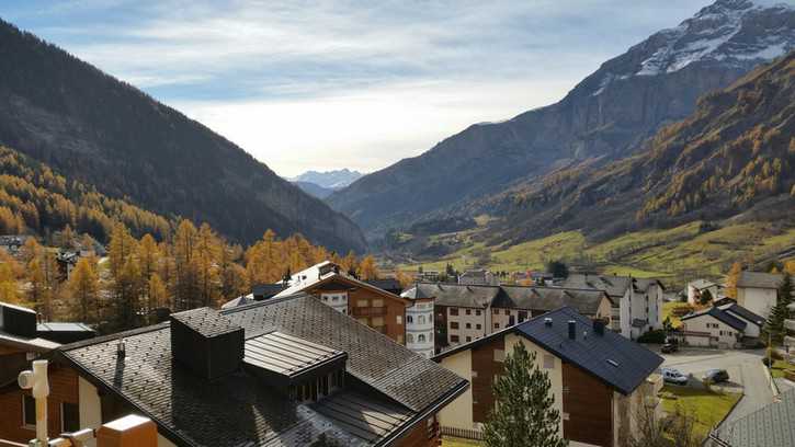 Luxurises 5-Zimmer-Chalet in Leukerbad mit Aussicht  