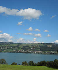 3.5-Zimmer-Gartenwohnung, UG mit Seeblick und im Grnen